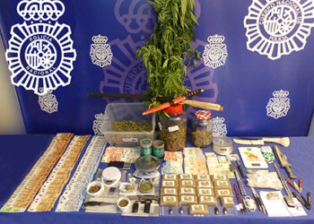 La Policía Nacional detiene en Salamanca a 9 personas e interviene 11,5 kilos de hachís