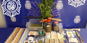 La Policía Nacional detiene en Salamanca a 9 personas e interviene 11,5 kilos de hachís