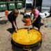 Jornada de convivencia y gastronomía con una gran paella para 1.100 personas