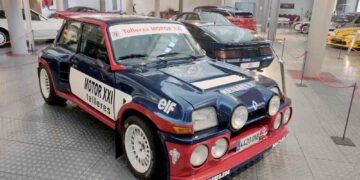 El Renault 5 Turbo 2, estrella de la expo de la marca francesa durante el mes de julio