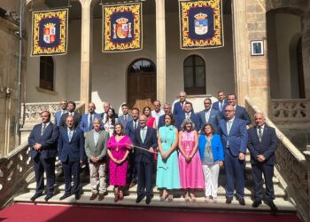 El Patio de la Salina se pone de gala para recibir a la nueva Corporación Provincial