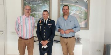 Despedida a José Gallo, coronel jefe de la Base Aérea de Matacán