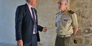 Recepción y bienvenida a Julio Rello como nuevo jefe del Mando de Ingenieros