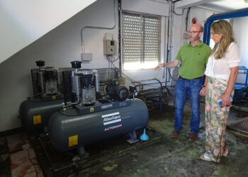 La sustitución de elementos en la Estación de Agua Potable evitará fallos en el suministro