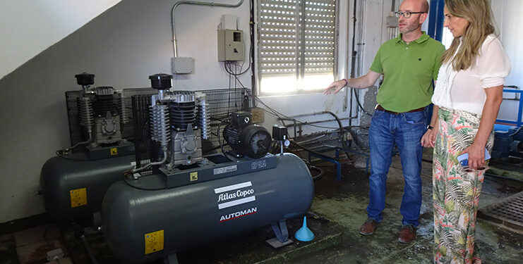 La sustitución de elementos en la Estación de Agua Potable evitará fallos en el suministro