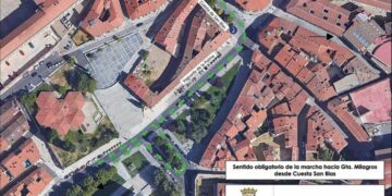 Los salmantinos ya pueden circular por la calle Vaguada de la Palma