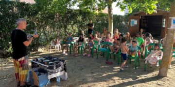 La Bibliopiscina de Cabrerizos abre en agosto con juegos y talleres infantiles y un punto de préstamo de lectura libre