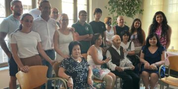 Reconocimiento a Manuel Martín y Francisca Martín, los vecinos de mayor edad de Carbajosa