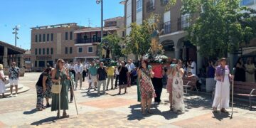 La procesión de San Roque centra el día grande de las fiestas de Carbajosa