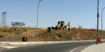 Arrancan las obras del carril bici y peatonal en el término de Villamayor