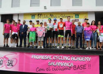 Vicente Rojas se impone en Ledrada y Edgar Cadena consigue el liderato de la Vuelta Ciclista a Salamanca