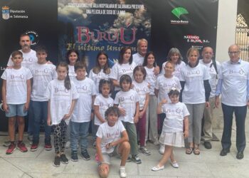 Treinta niños del Aula Hospitalaria de Salamanca protagonizan la película ‘Burujú, el último unicornio’