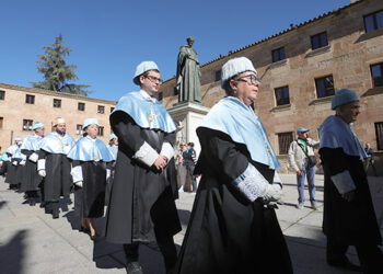 El rector inaugura el nuevo curso con un incremento de alumnos mayor que la media de Castilla y León