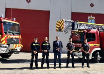 La Diputación se interesa por las necesidades de los Parques Provinciales de Bomberos para mejorar sus dotaciones