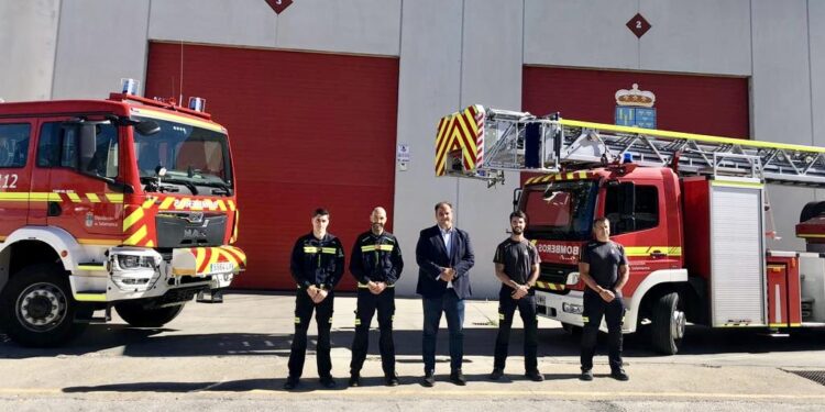 La Diputación se interesa por las necesidades de los Parques Provinciales de Bomberos para mejorar sus dotaciones