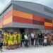 El nuevo pabellón multideporte de Carbajosa inicia su actividad con dos partidos exhibición de baloncesto y fútbol sala