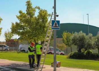 Cuatro nuevas cámaras de vigilancia y control de tráfico refuerzan la seguridad en Carbajosa