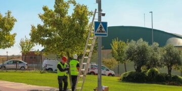 Cuatro nuevas cámaras de vigilancia y control de tráfico refuerzan la seguridad en Carbajosa