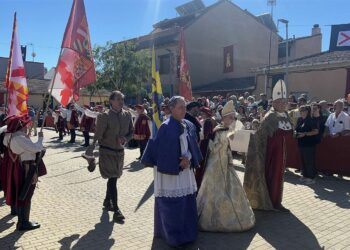Aldeatejada deslumbra con la fiesta renacentista que recrea las Vísperas Nupciales de María Manuela de Portugal y Felipe II de España