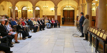 Homenaje a los matrimonios que han celebrado este año las bodas de oro