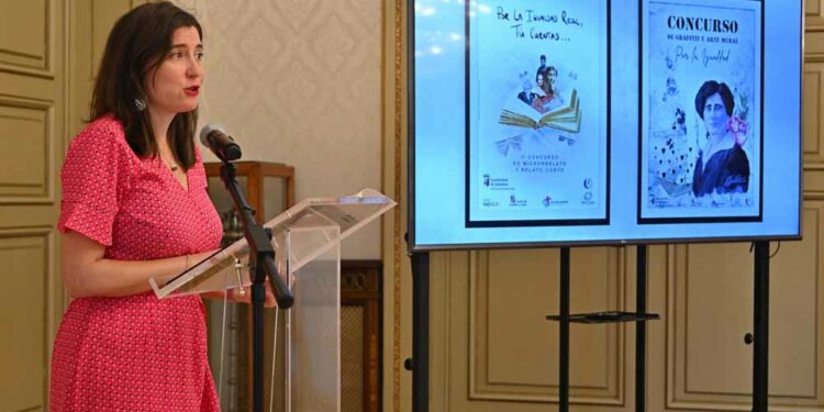 ‘Por la igualdad real, tú cuentas’, lema de los concursos de Microrrelatos y Grafiti y Pintura Mural