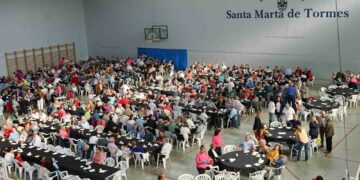 El Día Provincial del Mayor reúne a más de 600 personas de una treintena de municipios de Salamanca