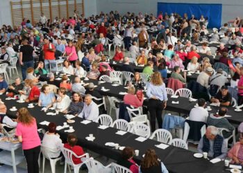 El Día Provincial del Mayor reúne a más de 600 personas de una treintena de municipios de Salamanca