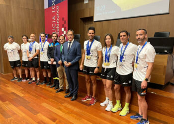 Los agentes de Salamanca conquistan 21 medallas en los Juegos Europeos de Policías y Bomberos