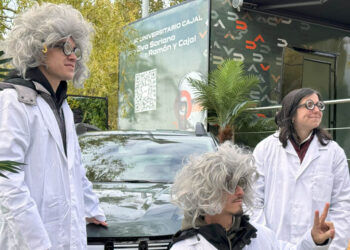 La USAL acoge el Tour Universitario Cajal para acercar la figura del investigador