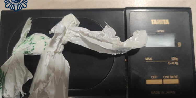 Detenido un joven de 20 años con ketamina y anfetamina