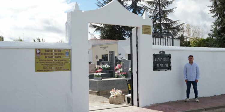 Santa Marta pone a punto el cementerio para el Día de Todos los Santos