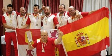 La selección de Castilla y León logra la medalla de Plata en el XIV Campeonato de España de Grandes Peces