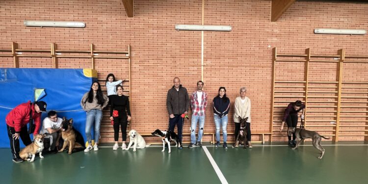 Carbajosa pone en marcha talleres de adiestramiento canino para mejorar la conducta de los perros y la convivencia ciudadana