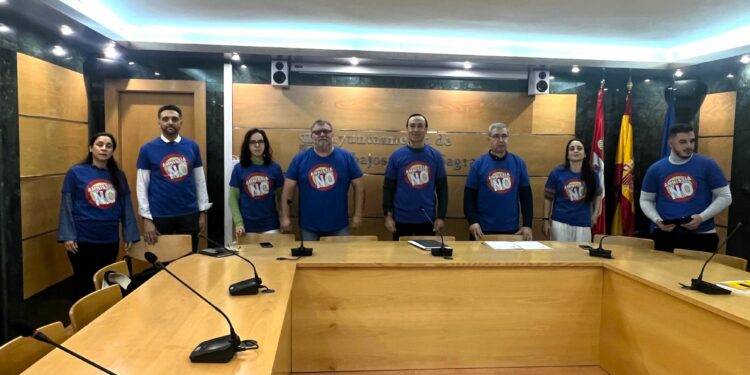 Unanimidad de PP, Cs y Vox a la moción del Grupo Popular de Carbajosa contra el pacto de investidura de Pedro Sánchez y la amnistía