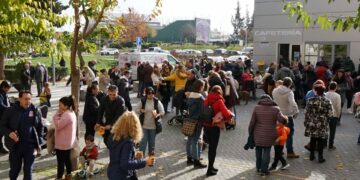 Cuentos, tamboril, carbochero y muchas ganas de degustar las típicas castañas