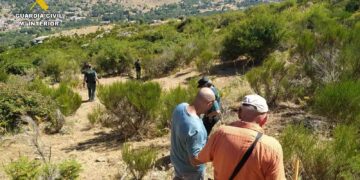 La Guardia Civil rescata a dos senderistas que se habían perdido en el parque natural de las Arribes del Duero