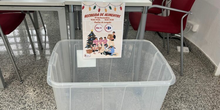Campaña solidaria de recogida de alimentos en Carbajosa el viernes 24