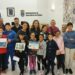 Los escolares del colegio San Blas, Izan García y Mark Criado, premiados en el IV Concurso Digital de Dibujo Infantil de Aqualia