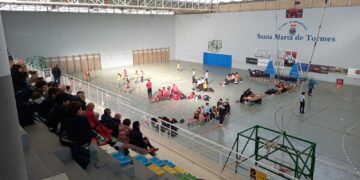 Un centenar de jugadores disputan en Santa Marta la Liga de Minibasket de Castilla y León