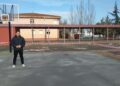 El Ayuntamiento repara y mejora las condiciones y la seguridad de la pista de baloncesto del Martín Gaite