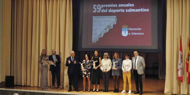 Mario García y Marta García logran la Salina de Oro en los Premios Anuales del Deporte Salmantino