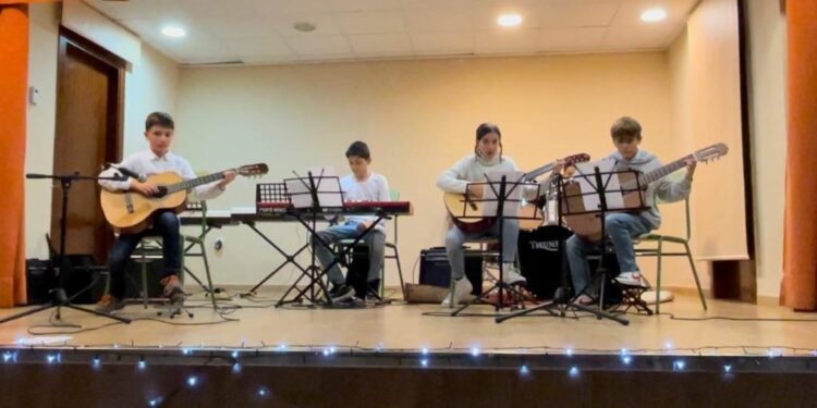 Concierto navideño de la Escuela Municipal de Música de Cabrerizos