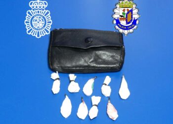 Detenido en un local de Salamanca un joven de 30 años que portaba 10,57 gramos de cocaína