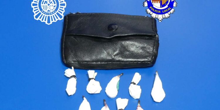 Detenido en un local de Salamanca un joven de 30 años que portaba 10,57 gramos de cocaína