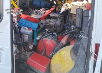 La Guardia Civil detiene a un grupo especializado en el robo de naves agrícolas y establecimientos públicos