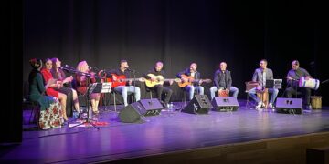 Los sones flamencos de los villancicos llenan el Auditorio Municipal de Villares
