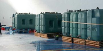 El Ayuntamiento instala 12 depósitos con 24.000 litros para facilitar el acceso al agua potable a sus vecinos