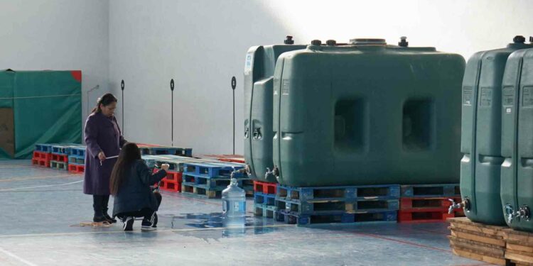 Santa Marta confirma la conexión y distribución del agua a través de la planta de Salamanca