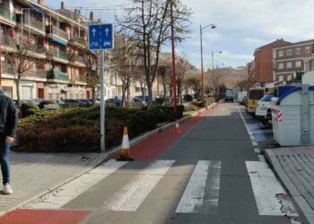 Santa Marta mejora cuatro tramos del carril bici a su paso por el casco urbano