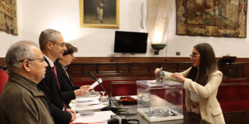 El Paraninfo acoge la toma de posesión de los representantes del Claustro de la Universidad de Salamanca